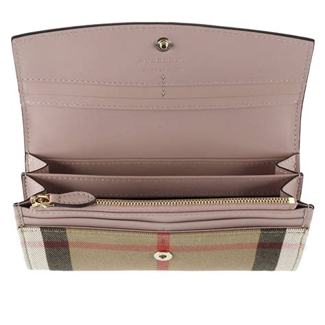 burberry female wallet|burberry wallet women price.